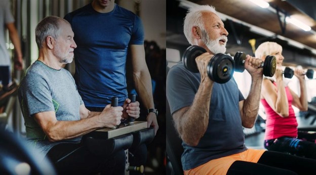 Senior fitness trainer